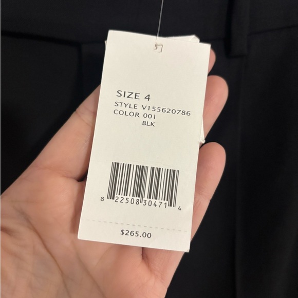 NWT Vince Women’s Black Dress Pants Size 4 - Picture 4 of 9